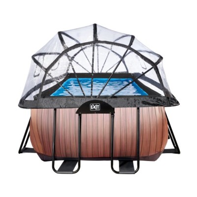 Swimming pool  with dome and heat pump EXIT PREMIUM 400 x 200 x1