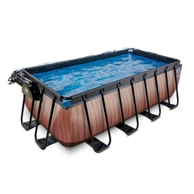 Swimming pool  with dome EXIT PREMIUM 400 x 200 x122 cm /tomber