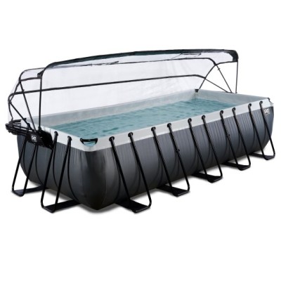 Swimming pool with heat pump and dome EXIT PREMIUM 540 x 250  x1