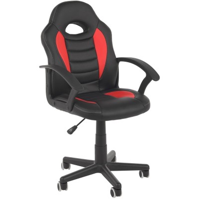 Office armchair GT SPORT / black-red/