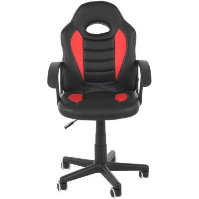 Office armchair GT SPORT / black-red/