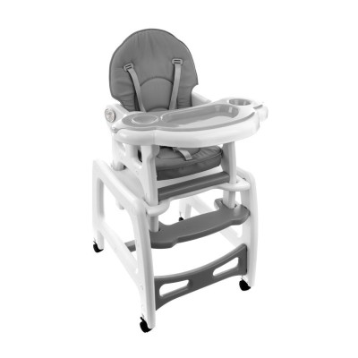 High chair for feeding child 5 in 1 /grey/