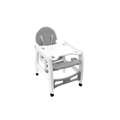 High chair for feeding child 5 in 1 /grey/