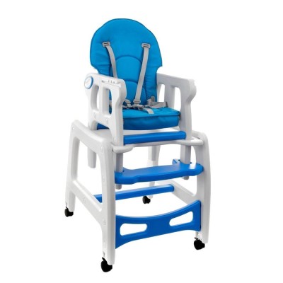 High chair for feeding child 5 in 1 /blue/