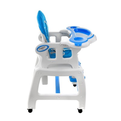 High chair for feeding child 5 in 1 /blue/