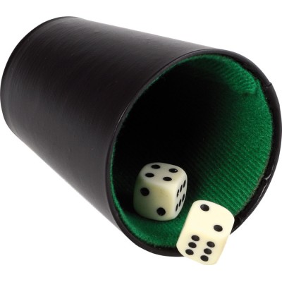 Dice cup /black/