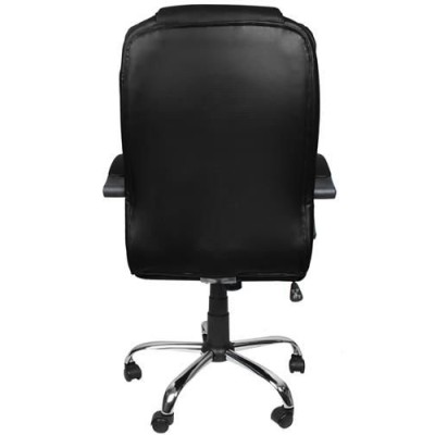 Office armchair MALATEC ecoleather /silver -black/