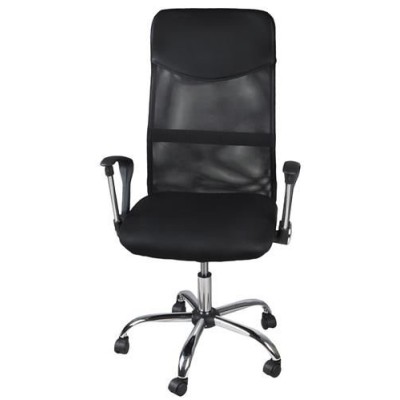 Office armchair MALATEC MESH  / black-silver/