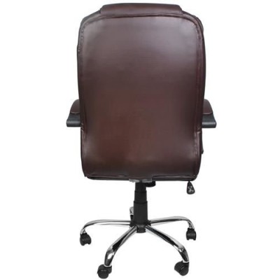 Office armchair MALATEC ecoleather /brown/