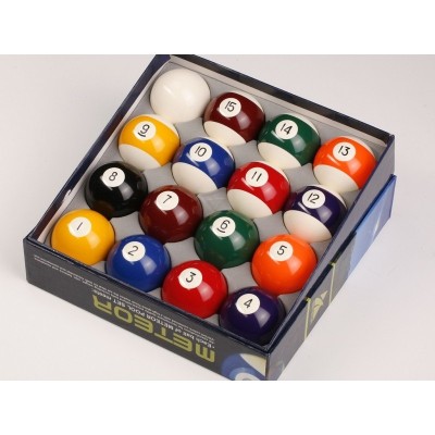 Pool balls  57,2 mm METEOR