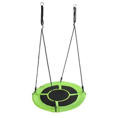 Garden swing stork nest 100 cm /green-black/ 120 kg