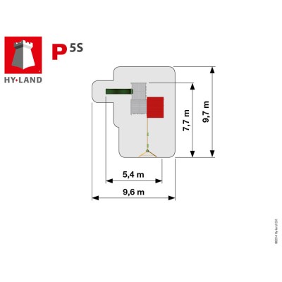 Plac zabaw HY-LAND PROJECT V z HY SWING MODULE