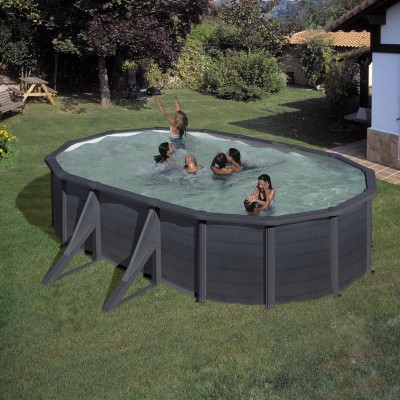 Swimming pool GRE KEA 500 cm x 300 x120 cm grafit