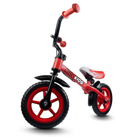 Rowerek biegowy z hamulcem RICOKIDS RC-103 /czerwony/