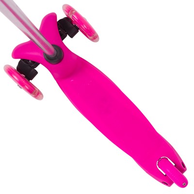 Scooter WORKER LUCERINO LED /pink/