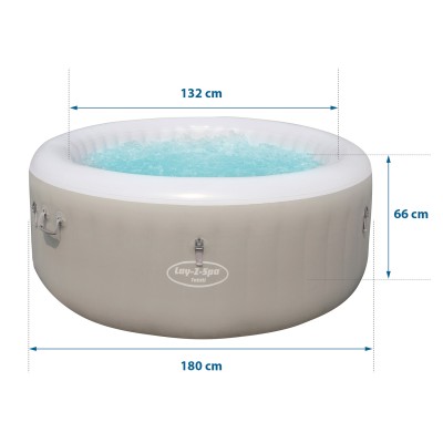 SPA BESTWAY "Lay-Z Spa" 180x66cm TAHITI