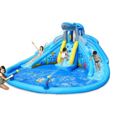 Happy Hop bouncer SHARK with 2 slides