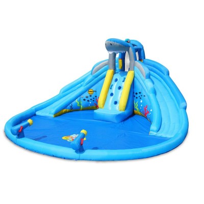 Happy Hop bouncer SHARK with 2 slides