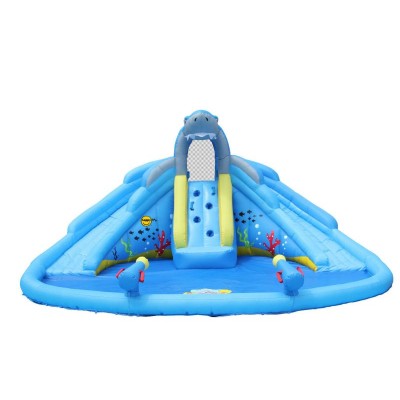 Happy Hop bouncer SHARK with 2 slides