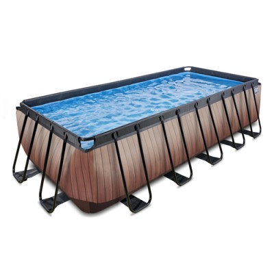 Swimming pool EXIT PREMIUM 540 x 250 x 122 cm /timber style/