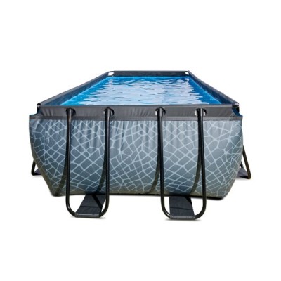 Swimming pool  EXIT PREMIUM 540 x 250 x 122 cm /grey stone/