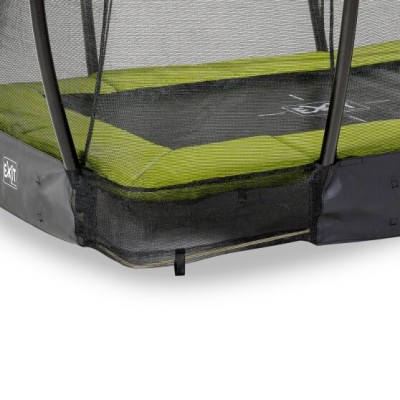 Trampoline inground  with net EXIT SILHOETTE  153 cm x 214 cm