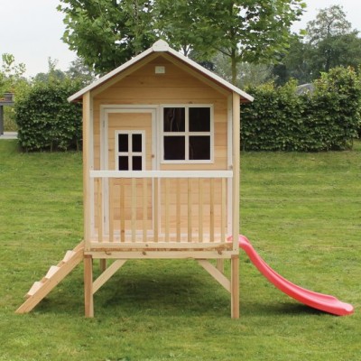 Wooden play house EXIT LOFT 300 /natural/