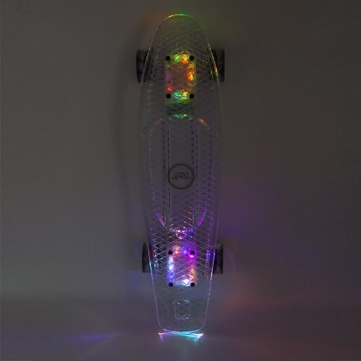 Pennyboard NILS EXTREME LED TRANSPARENT