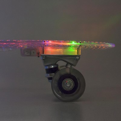 Pennyboard NILS EXTREME LED TRANSPARENT