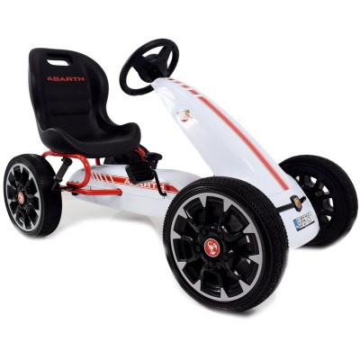 WIELKI LICENCJONOWANY  GOKART  FIAT ABARTH KOŁA EVA JAKOŚĆ /PB93