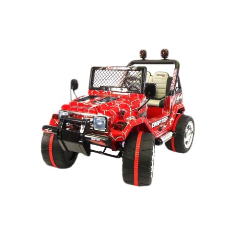 MEGA JEEP DRIFFTER EXCLUSIVE DLA 2 DZIECI, WOLNY START/ LAKIER. 