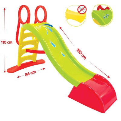 Slide MOCHTOYS 180 cm big /green-red/