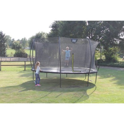 Trampoline with net EXIT SILHOUETTE 366  cm