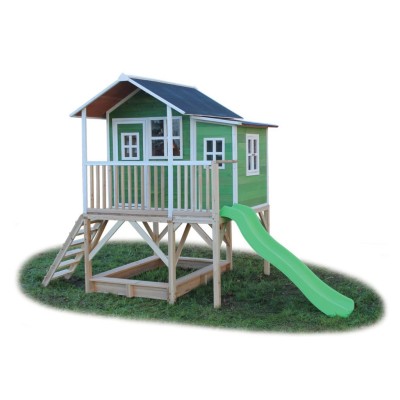 Wooden playhouse EXIT LOFT 550 /green/