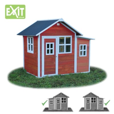 Wooden playhouse EXIT LOFT 150 /red/