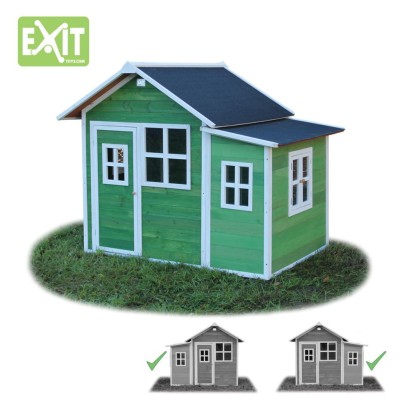 Wooden playhouse EXIT LOFT 150 /green/