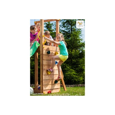 Wooden playground FUNGOO TIPTOP /teak/