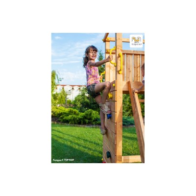 Wooden playground FUNGOO TIPTOP /teak/