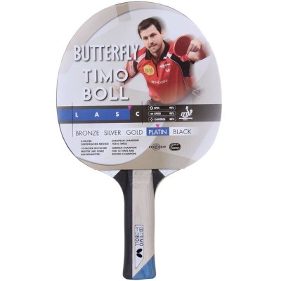 Tennis table bat BUTTERFLY TIMO BOLL PLATIN