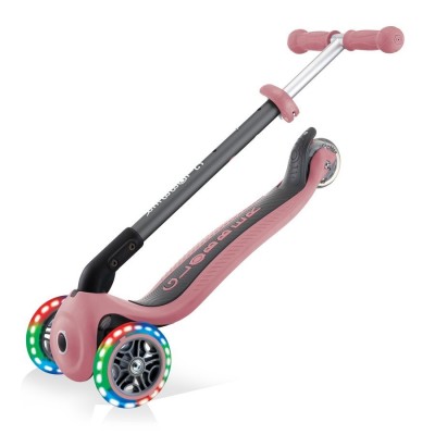 Scooter GLOBBER PRIMO LIGHTS 432-210-2 /powder pink/