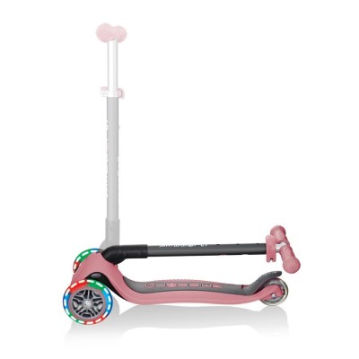 Scooter GLOBBER PRIMO LIGHTS 432-210-2 /powder pink/