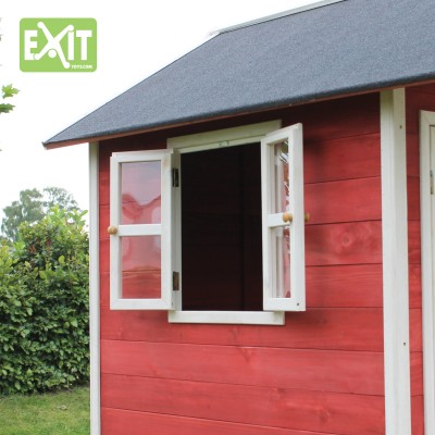 Wooden playhouse EXIT LOFT 300 /red/