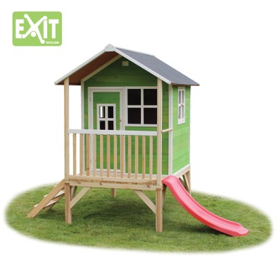 Wooden play house EXIT LOFT 300 /green/