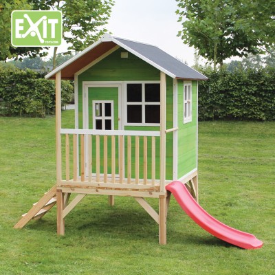 Wooden play house EXIT LOFT 300 /green/