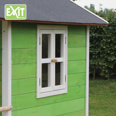 Wooden play house EXIT LOFT 300 /green/