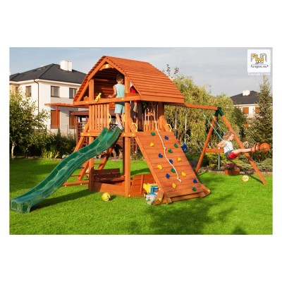 Wooden playground FUNGOO GIANT MOVE, BEACH /teak/