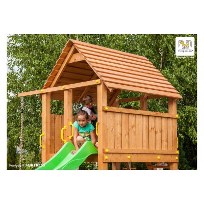 Plac zabaw FUNGOO MAXI JOYFUL CASTEL /teak/