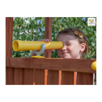 Wooden playground FUNGOO MAXI JOYFUL CASTEL /teak/