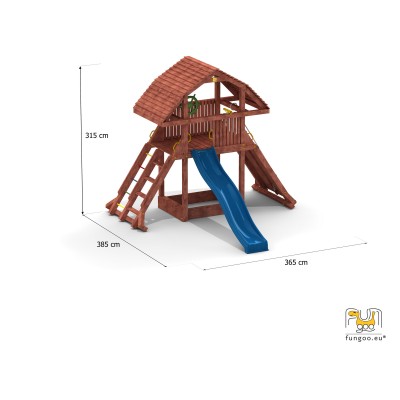 Wooden playground FUNGOO GIANT /teak/