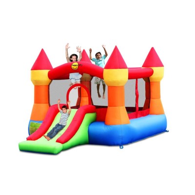 Castle bouncer with slide